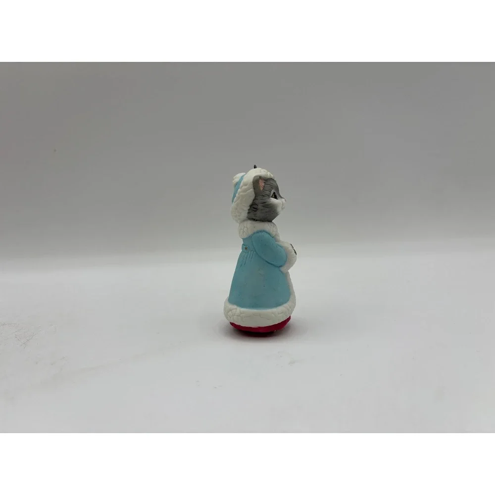 Hallmark Keepsake Ornament 1990 Christmas Kitty Vintage 2nd in Kitty Series